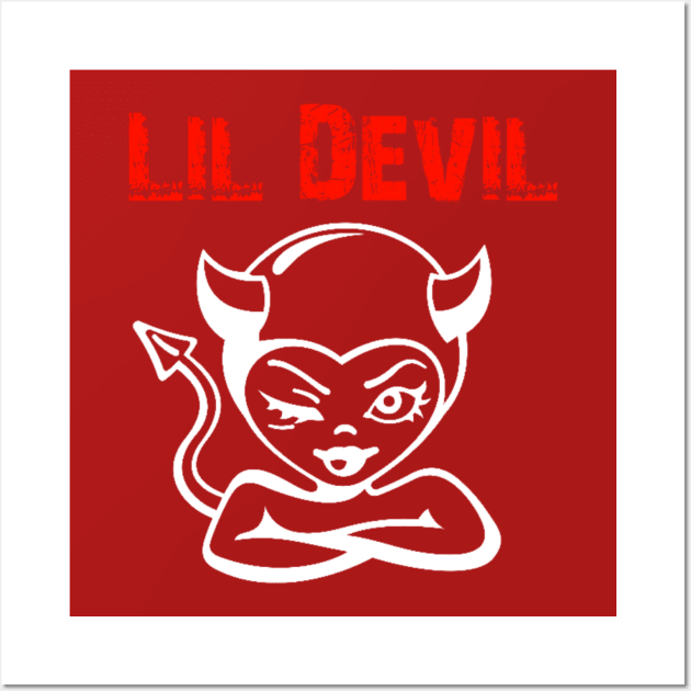 Lil devil Wall Art by Bernesemountaindogstuff